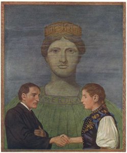 Erden Englisch: Earth af Hans Thoma